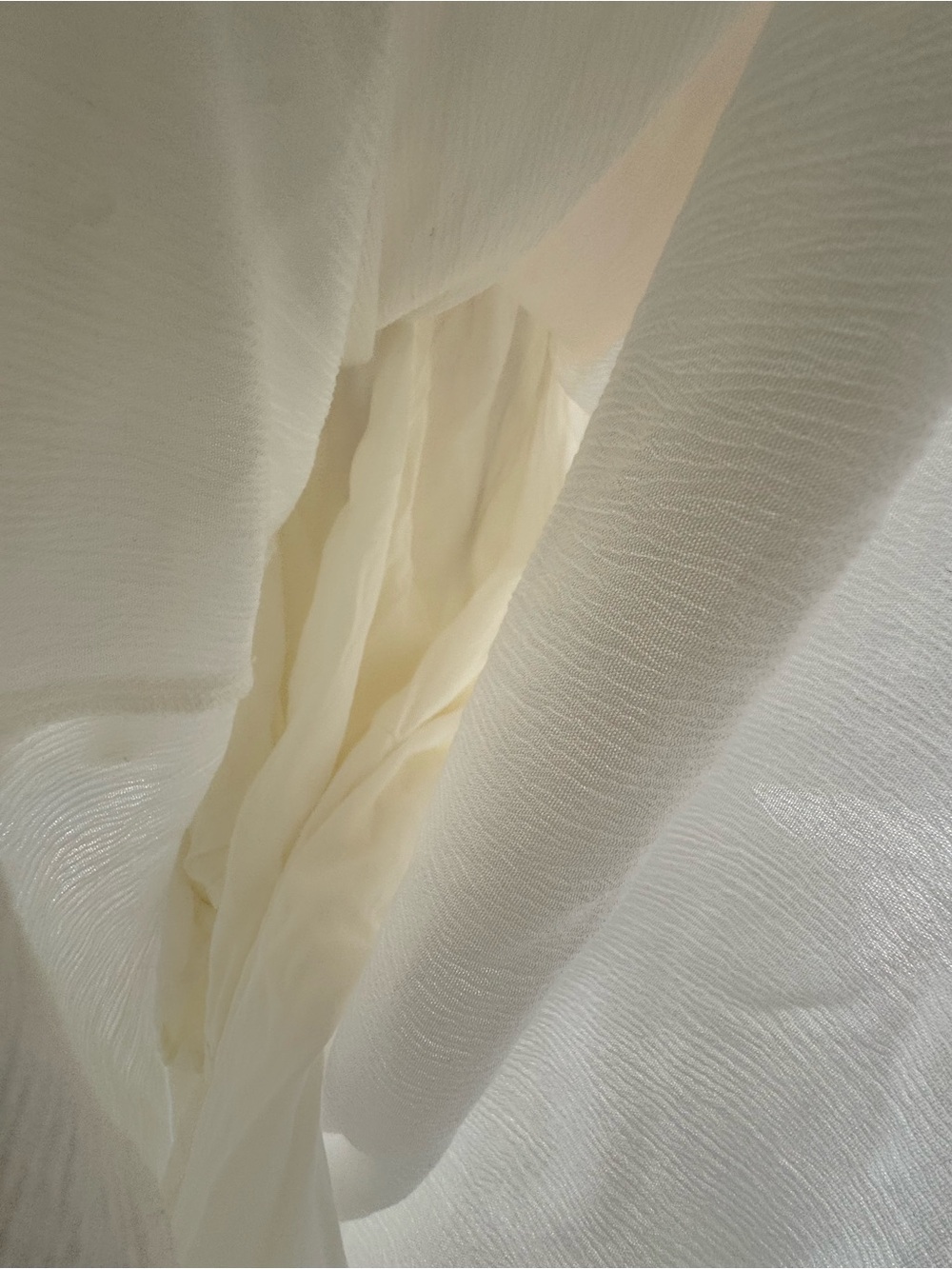 Forever 21 Cream Twist-Front V-Neck Maxi Dress - Picture 4 of 9